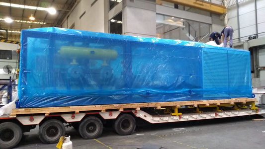 VCI Shrink Wrap for rust prevention