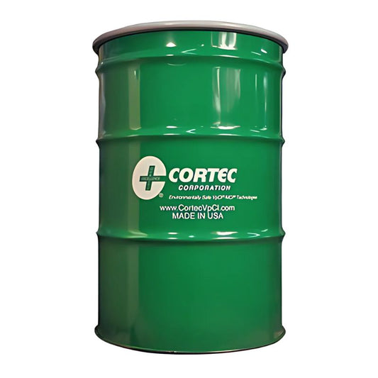 A Cortec 55 gallon drum