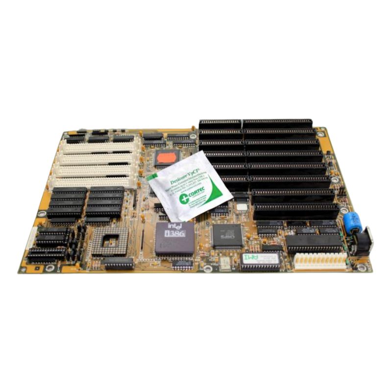 Desicorr VpCI placed next to electronic board for rust prevention and desiccant action.