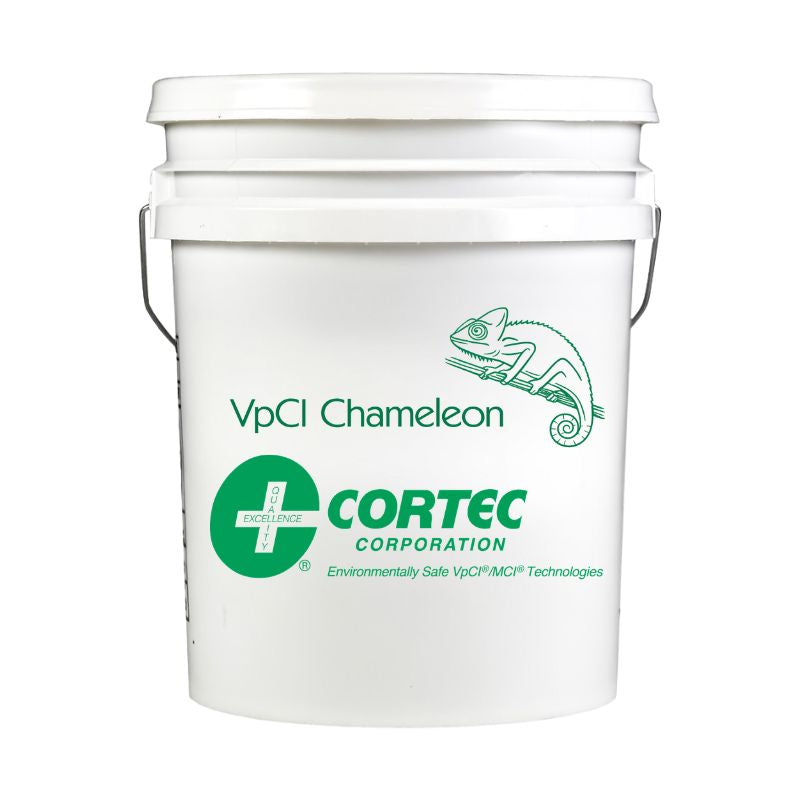 Pail of Cortec VpCI Chameleon