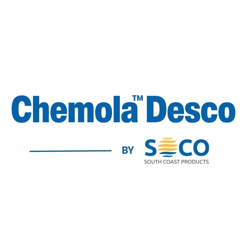 Chemola Descobio by Soco South Coast Products logo on a plain white background.