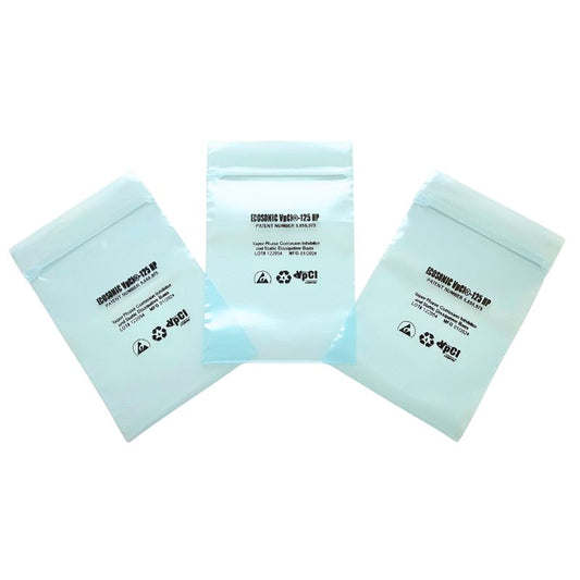 Three Ecosonic VpCI 125 HP Anti Static and anti rust poly bags.