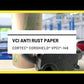 How to Use Anti Rust VCI Paper. Wrap your clean and dry part in the paper. No cleaning or degreasing after unpacking.