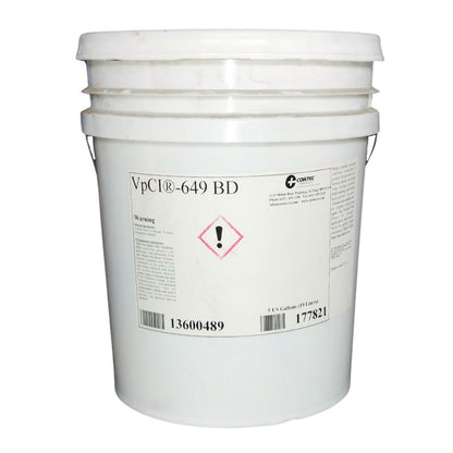 A 5 gallon pail of Cortec VpCI-649 BD Anti Rust for Cooling Systems and Hydrotesting.