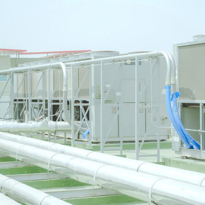 Cooling equipment on industrial facility.